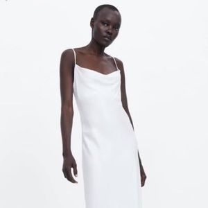 Zara Silk Slip Dress